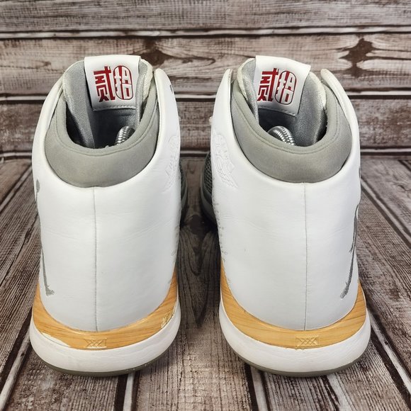NIKE JORDAN 31 CHINESE NEW YEAR Men\'s 8 White Gray Basketball Shoes Sneakers main image 7